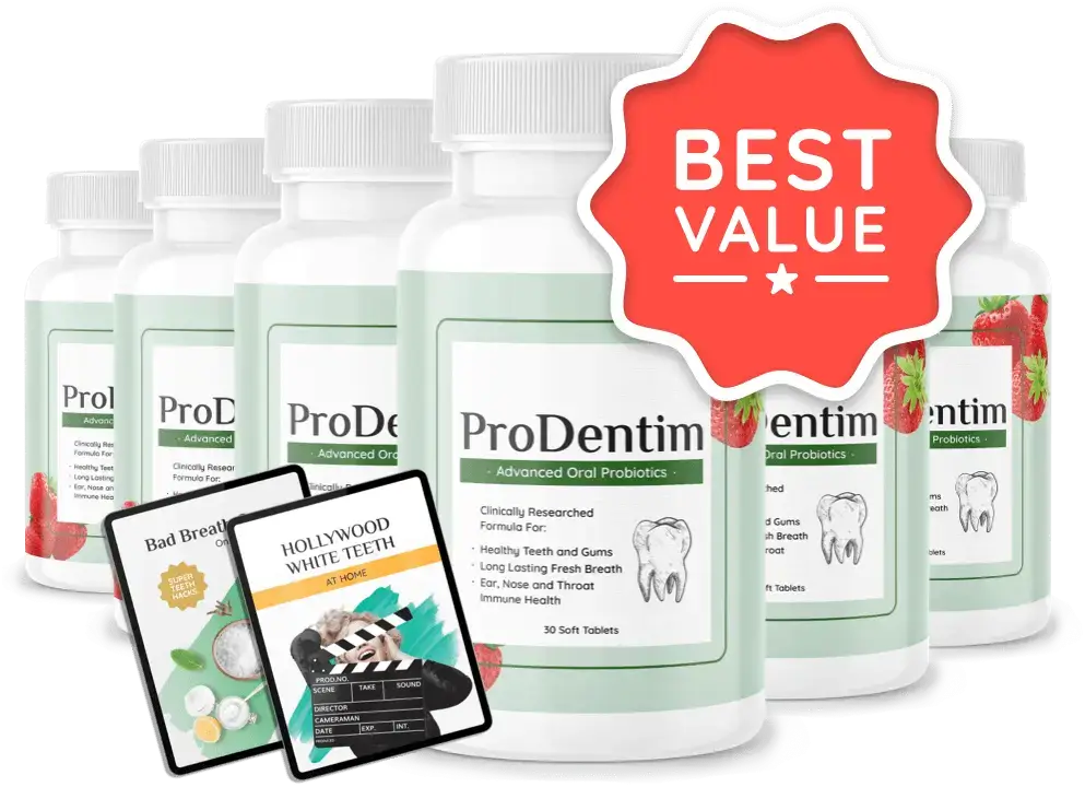 ProDentim 6 bottle Best Value